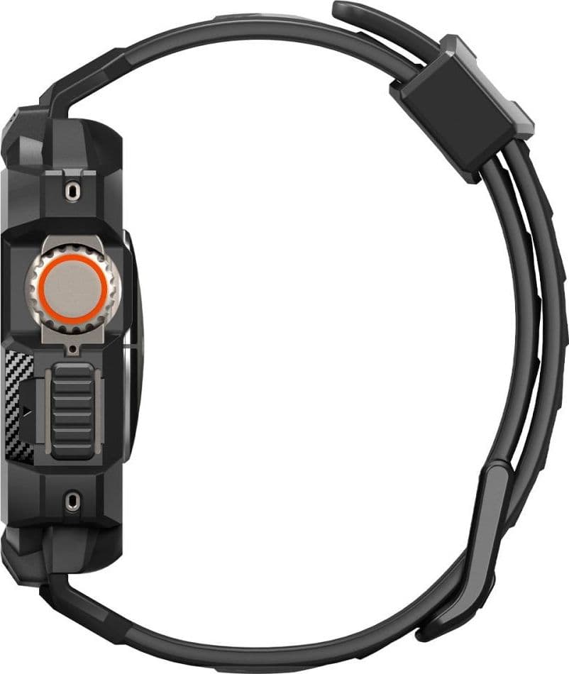 Spigen Rugged Armor Pro Case – Band with case for Apple Watch Ultra 49 mm (Black) - 6