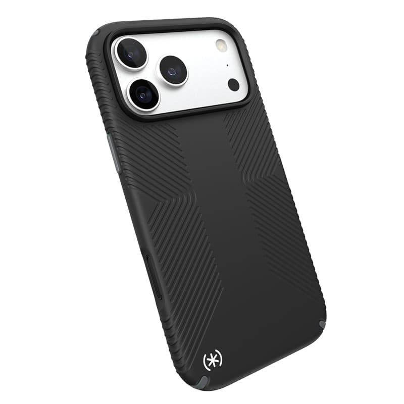 Custodia Speck Presidio2 Grip MagSafe per iPhone 18 Pro Max / 17 Pro Max (nera) - 6