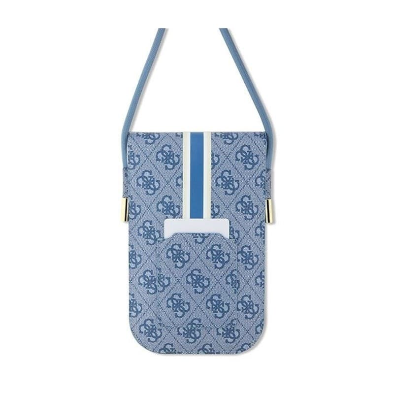 Guess 4G Stripes - Phone crossbody bag (blue) - 2