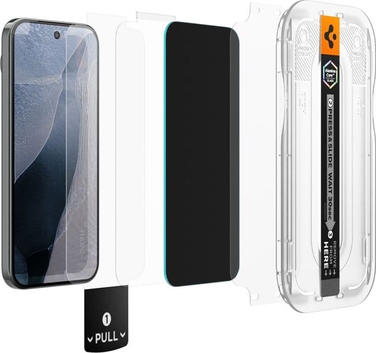 Spigen Glas.tR EZ Fit Pro AC Privacy Confezione da 2 - Vetro temperato per la privacy per Google Pixel 10 / 11 (2 pezzi) - 2