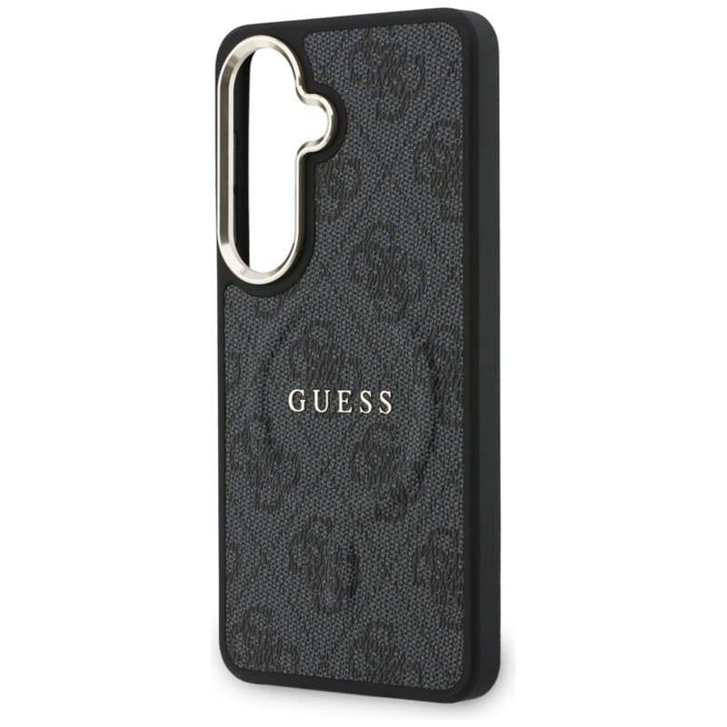 Custodia Guess 4G Embossed Ring MagSafe per Samsung Galaxy S26+ (nera) - 6