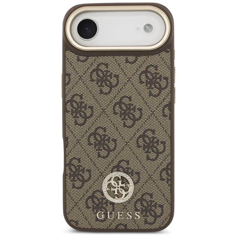 Guess 4G Strass Logo MagSafe - Case iPhone Air (Brown) - 3
