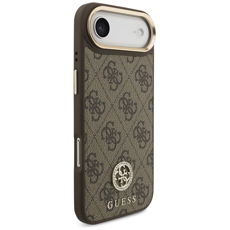 Guess 4G Strass Logo MagSafe - Case iPhone Air (Brown) - 4