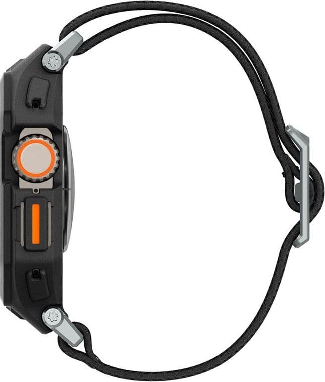 Spigen Lite Fit "Pro" - Case with Strap for Apple Watch Ultra 1/2 49 mm (Matte Black) - 6