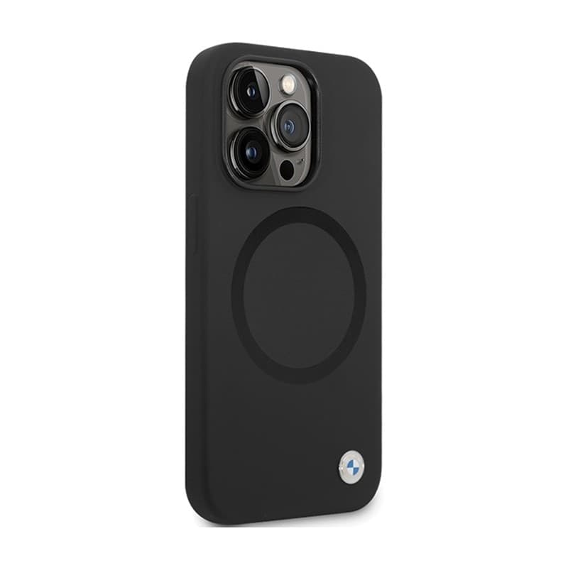 BMW Signature Liquid Silicone MagSafe - Case for iPhone 14 Pro Max (black) - 4