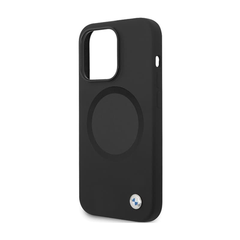BMW Signature Liquid Silicone MagSafe - Case for iPhone 14 Pro Max (black) - 6