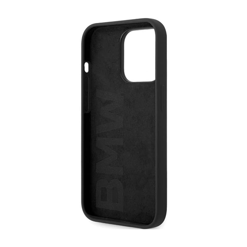 BMW Signature Liquid Silicone MagSafe - Case for iPhone 14 Pro Max (black) - 7