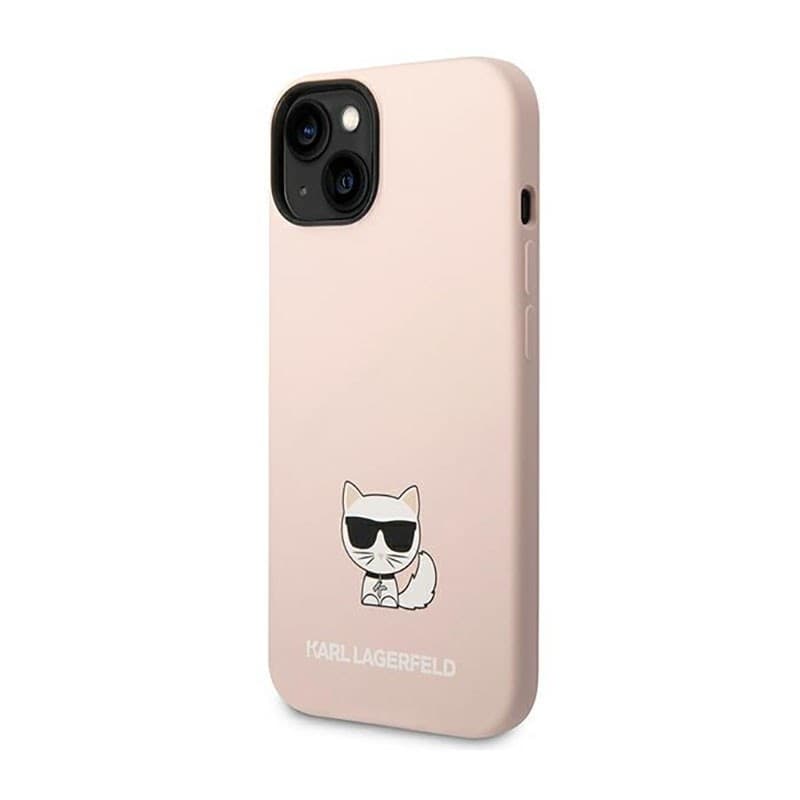 Karl Lagerfeld Choupette Body - Case for iPhone 14 Plus (Light Pink) - 2
