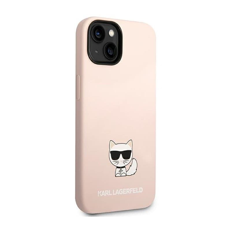 Karl Lagerfeld Choupette Body - Case for iPhone 14 Plus (Light Pink) - 4
