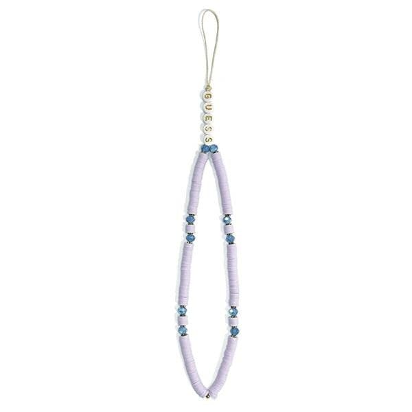 Guess Phone Strap Beads Heishi Lilac - 5