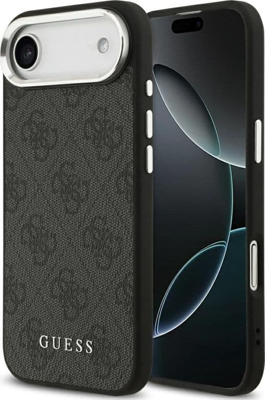 Guess 4G Classic Logo MagSafe - Custodia per iPhone Air (nera)