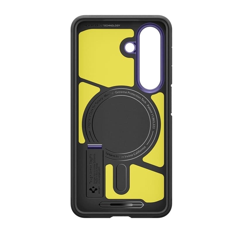 Spigen Tough Armor MagSafe - Custodia per Samsung Galaxy S26+ (viola cenere) - 4