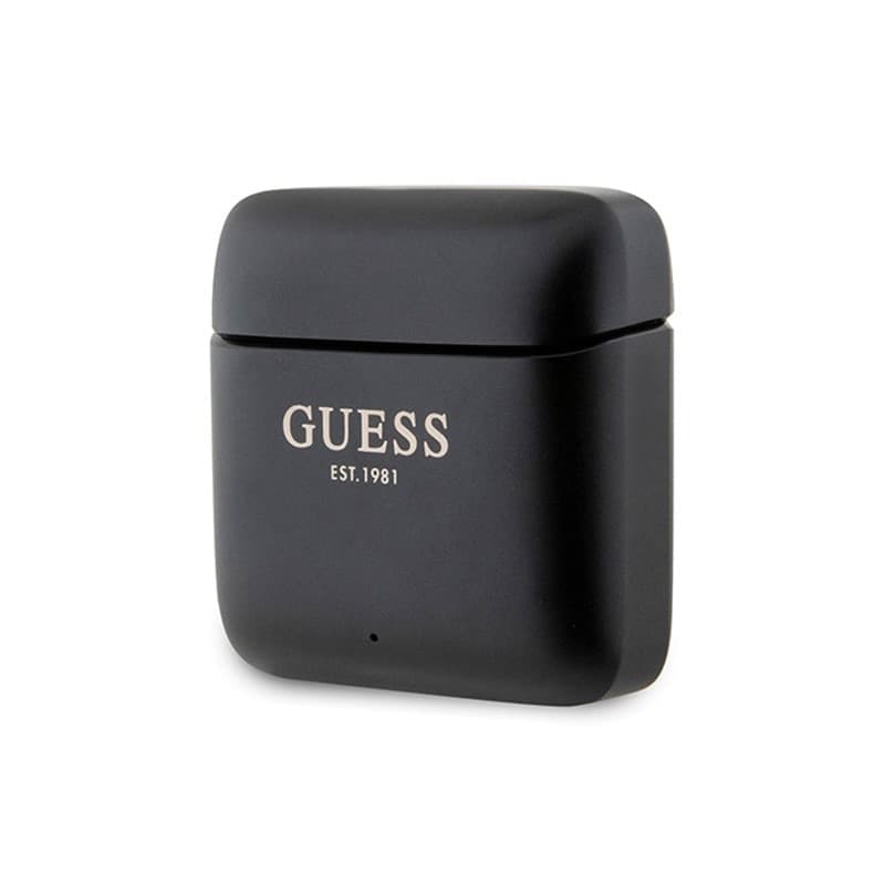 Guess Printed Logo - TWS Bluetooth headphones + charging case (black) - 4