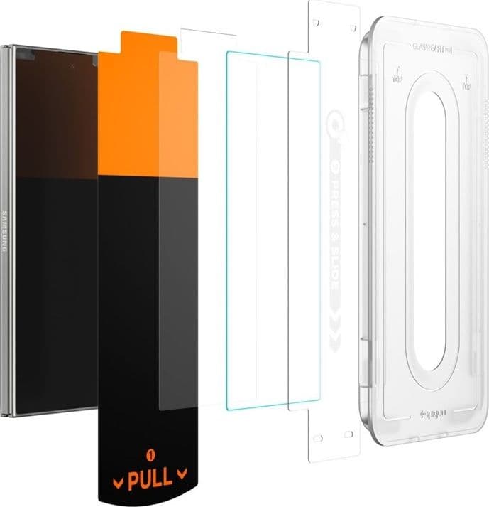 Spigen GLAS.TR EZ Fit Pro HD 2-Pack - Tempered Glass for Samsung Galaxy Z Fold 7 (2 pcs) - 3