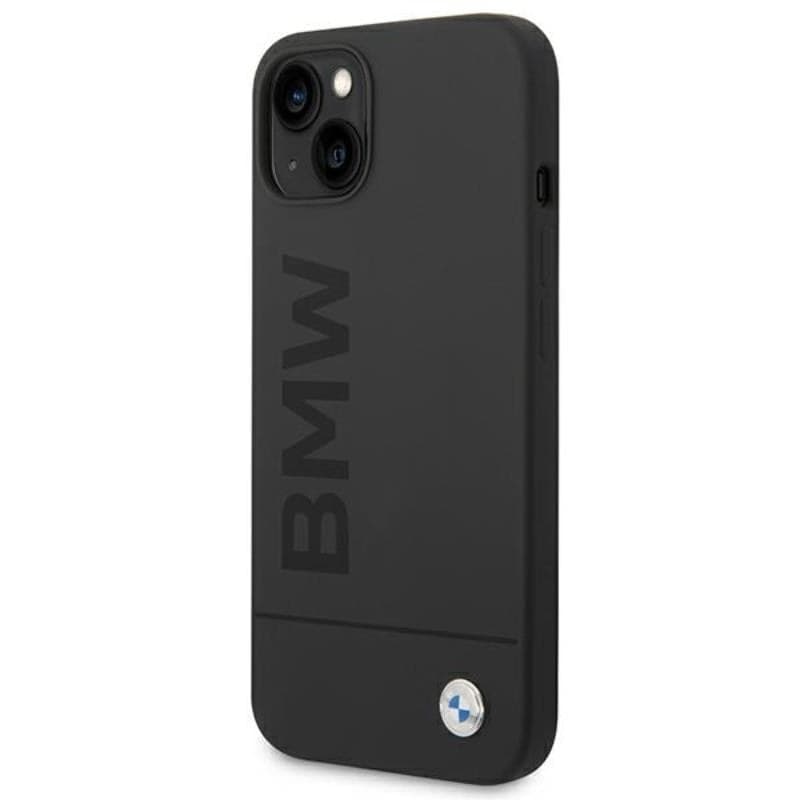 BMW Silicone Signature Logo MagSafe - Case for iPhone 14 Plus (Black) - 3