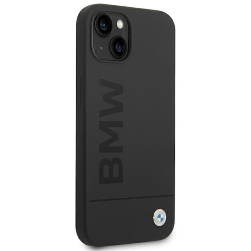 BMW Silicone Signature Logo MagSafe - Case for iPhone 14 Plus (Black) - 5