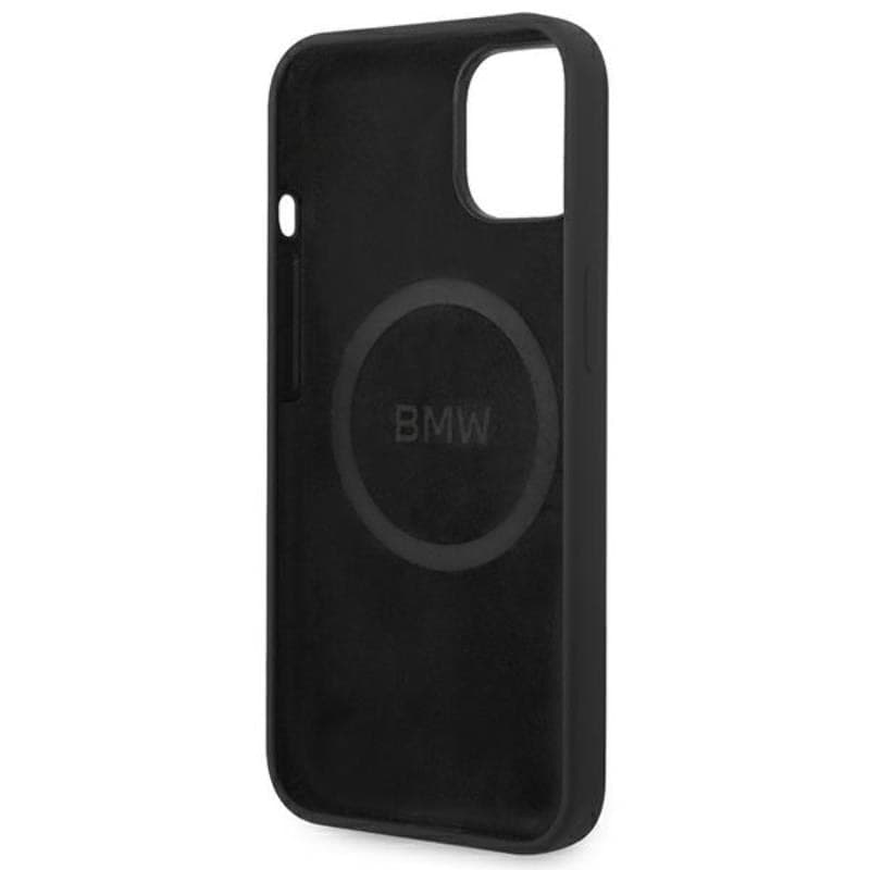 BMW Silicone Signature Logo MagSafe - Case for iPhone 14 Plus (Black) - 8