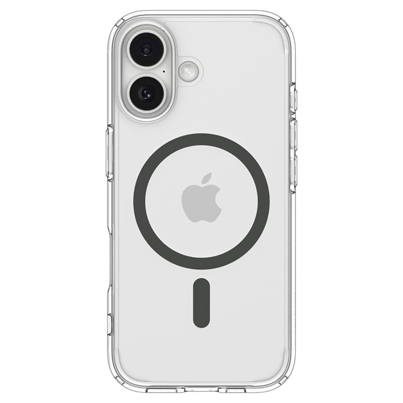 Spigen Ultra Hybrid Mag MagSafe - Case for iPhone 17 (Clear/Graphite) - 2
