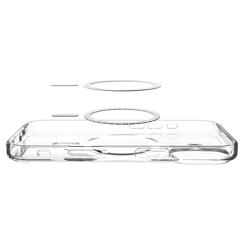 Spigen Ultra Hybrid Mag MagSafe - Case for iPhone 17 (Clear/Graphite) - 7