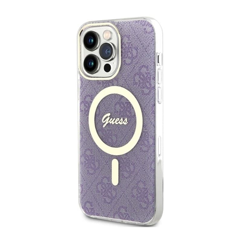 Guess 4G MagSafe - Case for iPhone 14 Pro Max (Purple) - 2