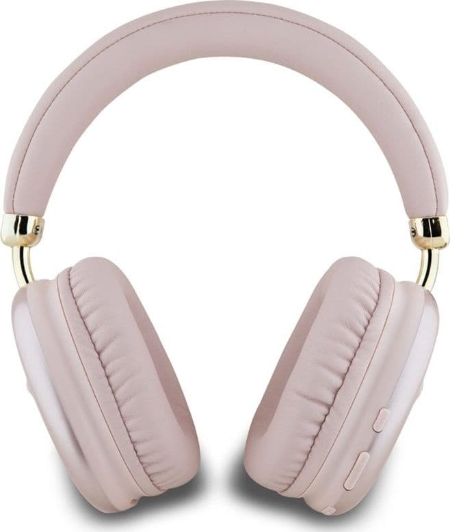 Guess Metallic Triangle Logo - Wireless Over-Ear Headphones Bluetooth V5.3 (pink) - 3