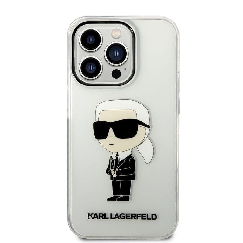 Karl Lagerfeld IML NFT Ikonik - Case for iPhone 14 Pro (Clear) - 2