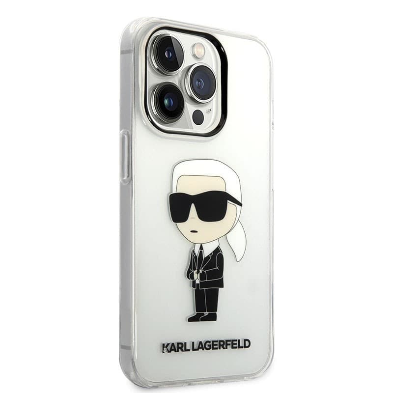Karl Lagerfeld IML NFT Ikonik - Case for iPhone 14 Pro (Clear) - 3