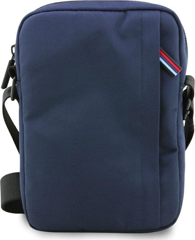 Borsa per tablet da 8" con tasche in nylon e logo in metallo BMW (blu navy) - 3