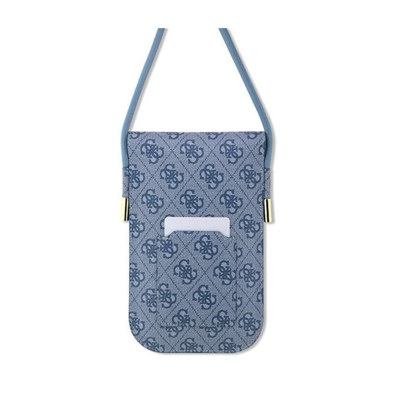 Guess 4G Metal Script Logo - Phone crossbody bag (blue) - 2