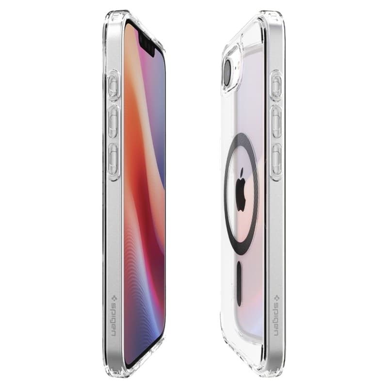 Spigen Ultra Hybrid Mag MagSafe - Custodia per iPhone 17e / 16e (fibra di carbonio) - 7