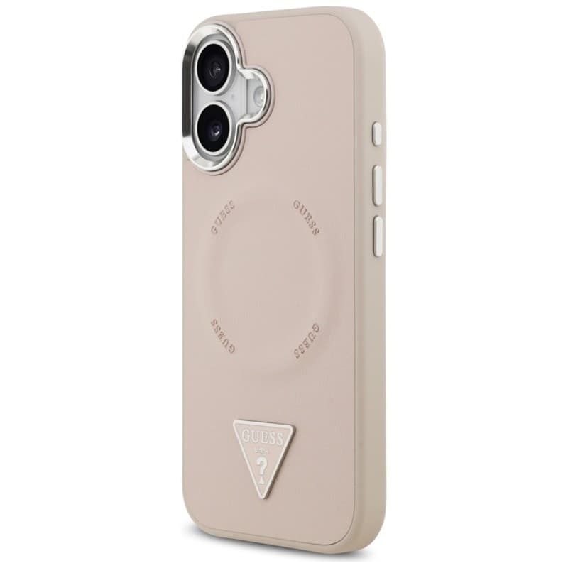 Guess Triangle Logo MagSafe - Case iPhone 17 (Pink) - 2