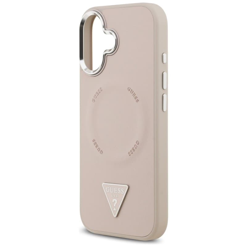 Guess Triangle Logo MagSafe - Case iPhone 17 (Pink) - 6
