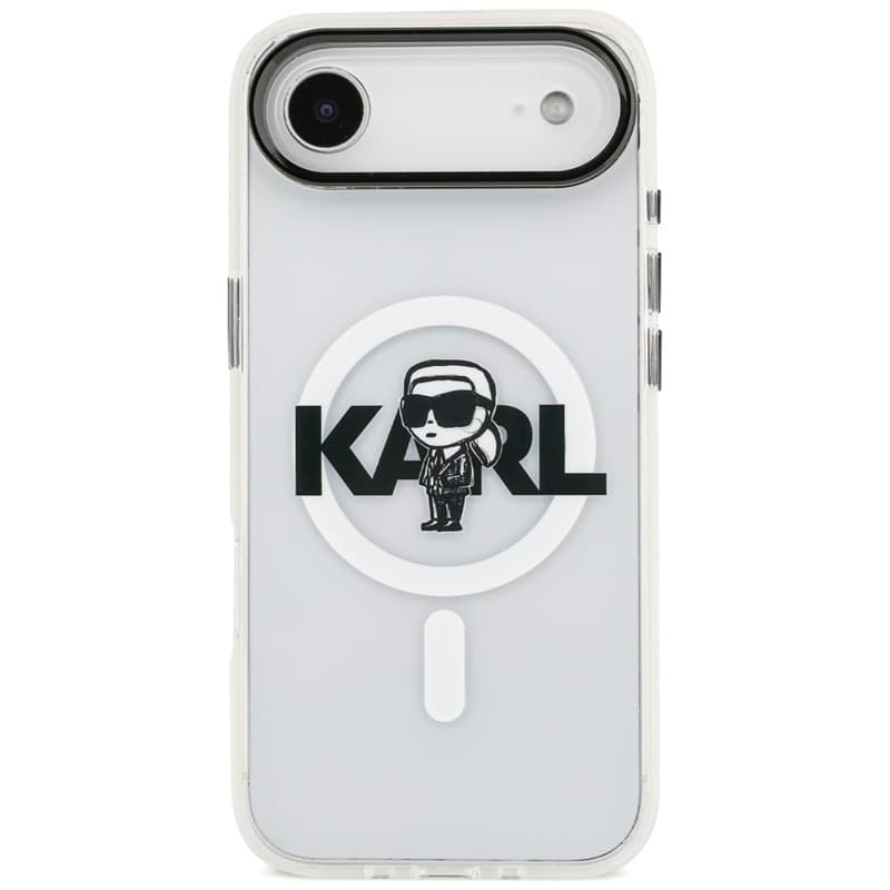 Karl Lagerfeld IML Karl Sketch Logo MagSafe - Case iPhone Air (transparent) - 3