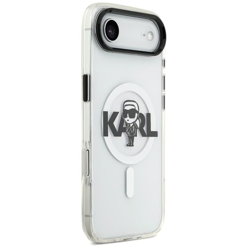 Karl Lagerfeld IML Karl Sketch Logo MagSafe - Case iPhone Air (transparent) - 4