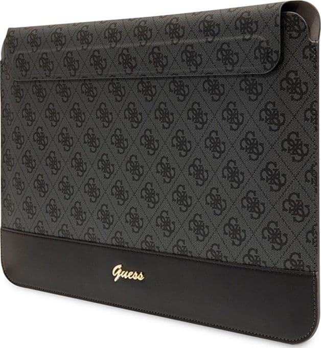Guess 4G Stripe Metal Logo Computer Sleeve - 14" Notebook Case (Black) - 2