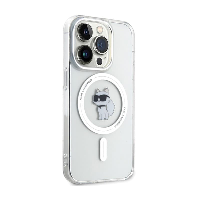 Karl Lagerfeld IML Choupette MagSafe - iPhone 14 Pro Max Case (Transparent) - 4