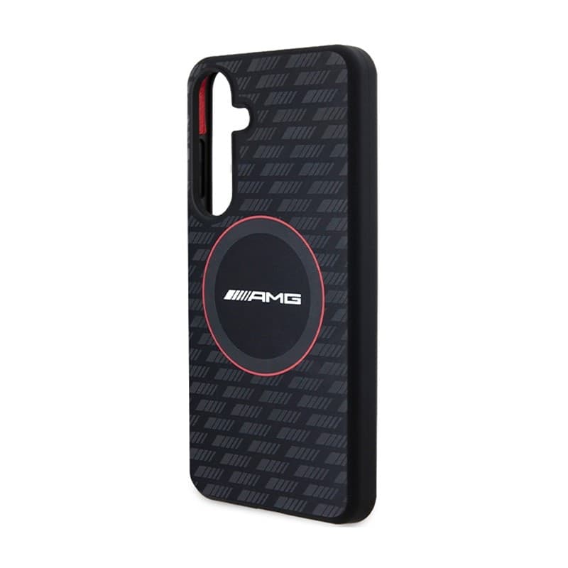 AMG Silicone Carbon Pattern MagSafe - Case for Samsung Galaxy S24+ (black) - 6