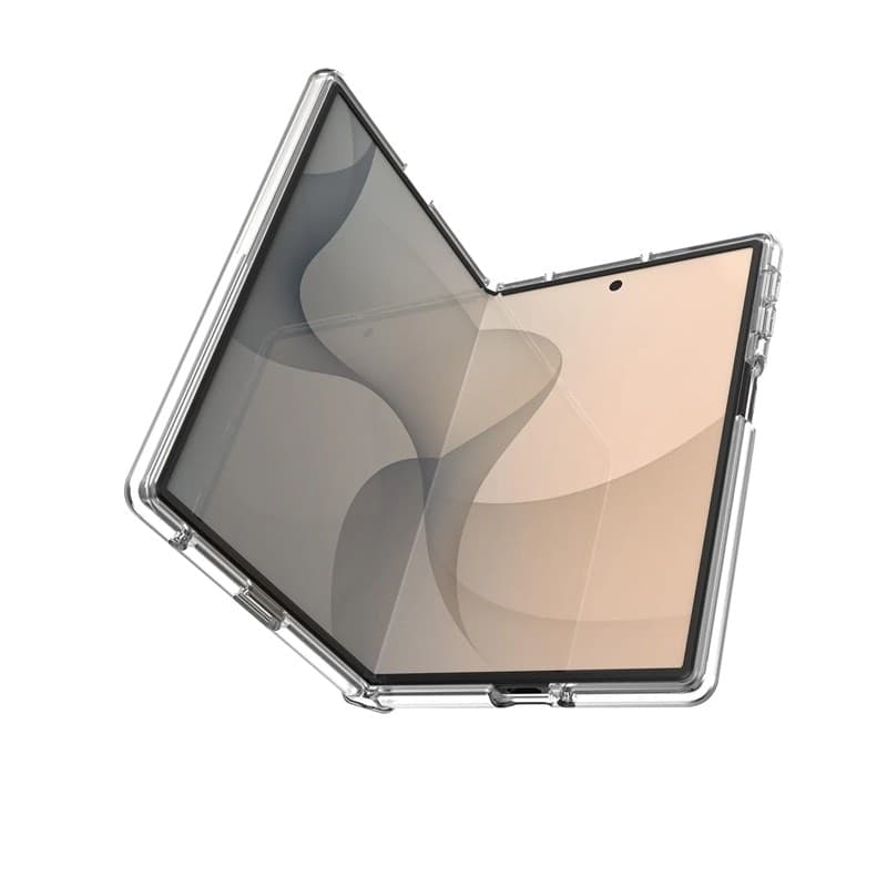 Speck Presidio Perfect-Clear Magnet - Custodia MagSafe per Samsung Galaxy Z Fold 8 (Trasparente) - 9