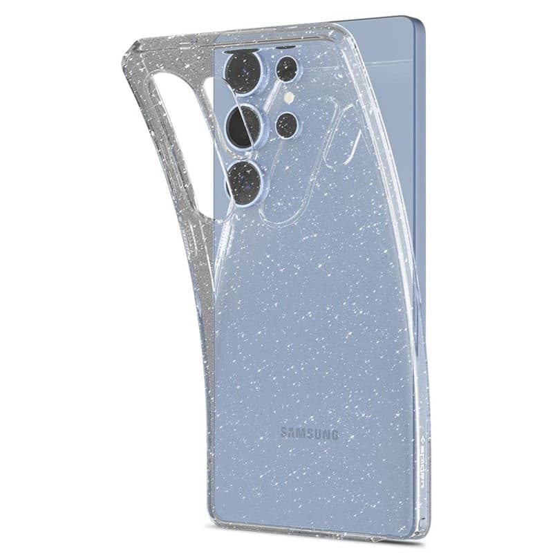 Spigen Liquid Crystal Glitter - Case for Samsung Galaxy S25 Ultra (Transparent) - 7