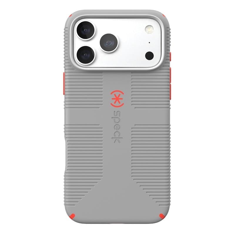 Custodia Speck Candyshell Grip MagSafe per iPhone 18 Pro Max / 17 Pro Max (Grigio nuvoloso) - 12