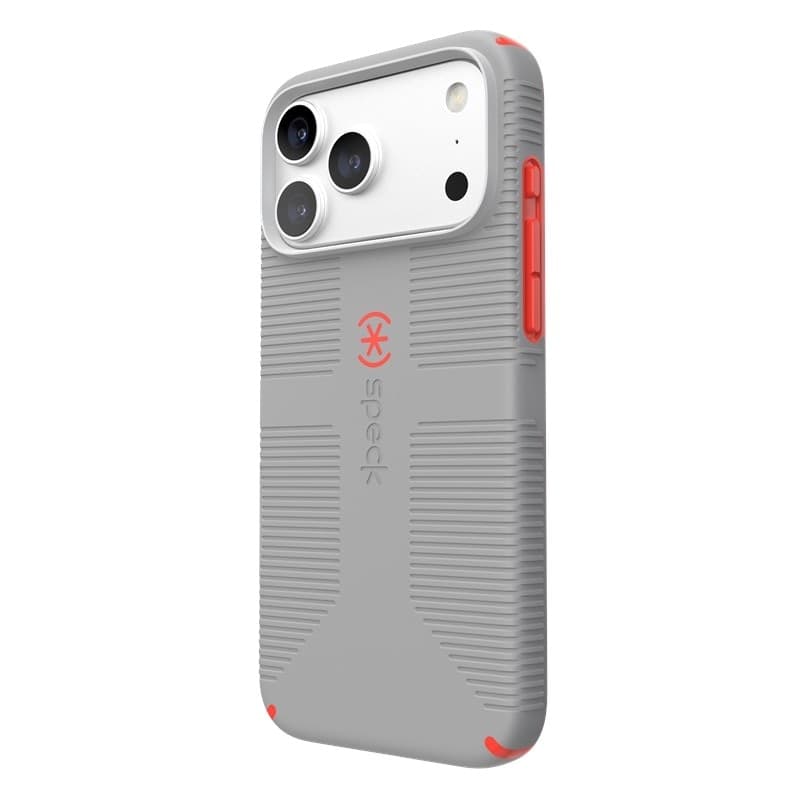 Custodia Speck Candyshell Grip MagSafe per iPhone 18 Pro Max / 17 Pro Max (Grigio nuvoloso) - 15