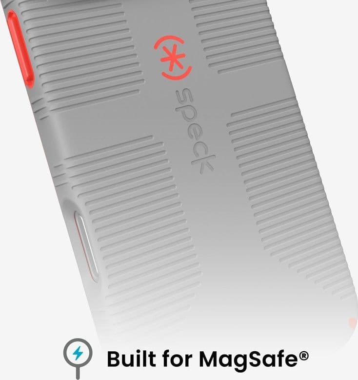 Custodia Speck Candyshell Grip MagSafe per iPhone 18 Pro Max / 17 Pro Max (Grigio nuvoloso) - 9