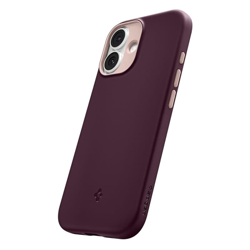 Spigen Nano Pop Mag MagSafe - Case for iPhone 17 (Burgundy Bean) - 7