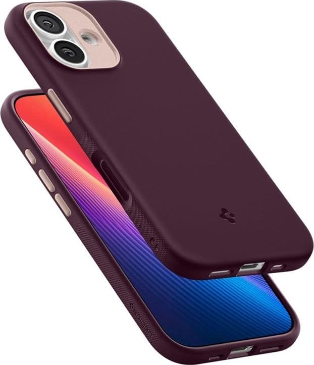 Spigen Nano Pop Mag MagSafe - Case for iPhone 17 (Burgundy Bean) - 8