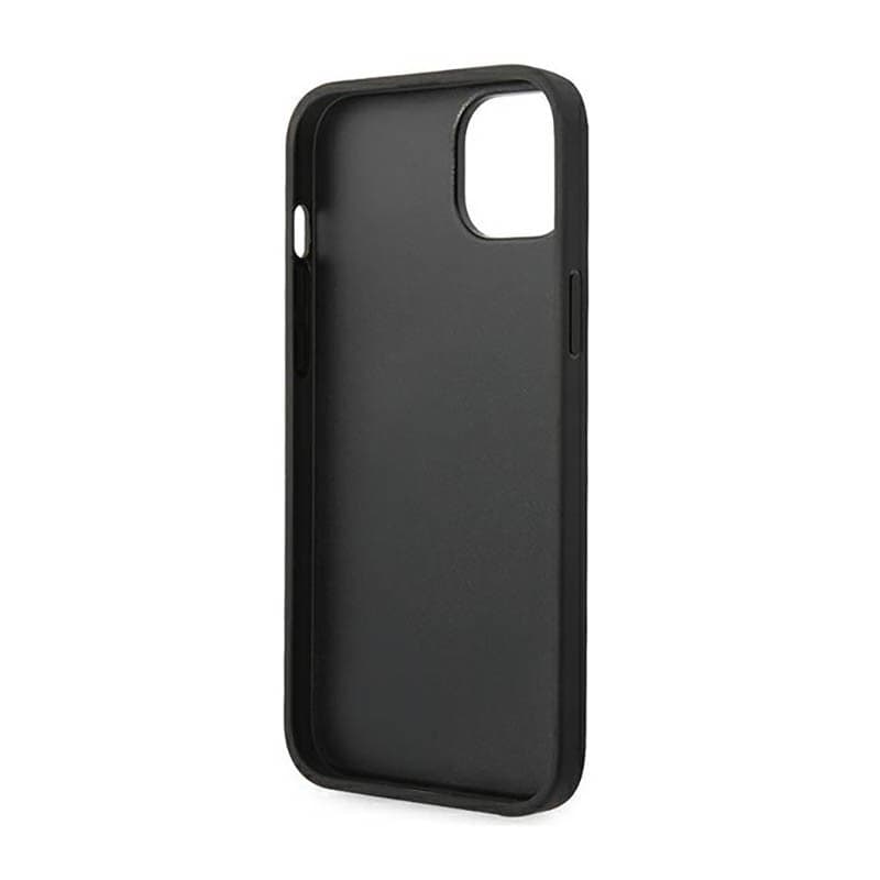 Karl Lagerfeld Saffiano Mono Metal Logo - Case for iPhone 14 Plus (Black) - 7