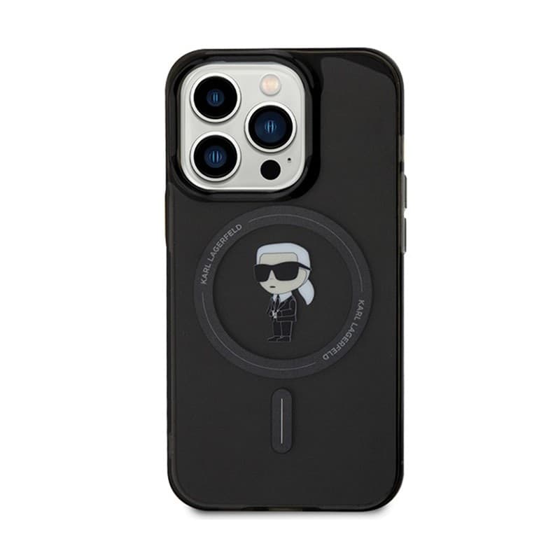 Karl Lagerfeld IML Ikonik MagSafe - iPhone 15 Pro Max Case (Black) - 3