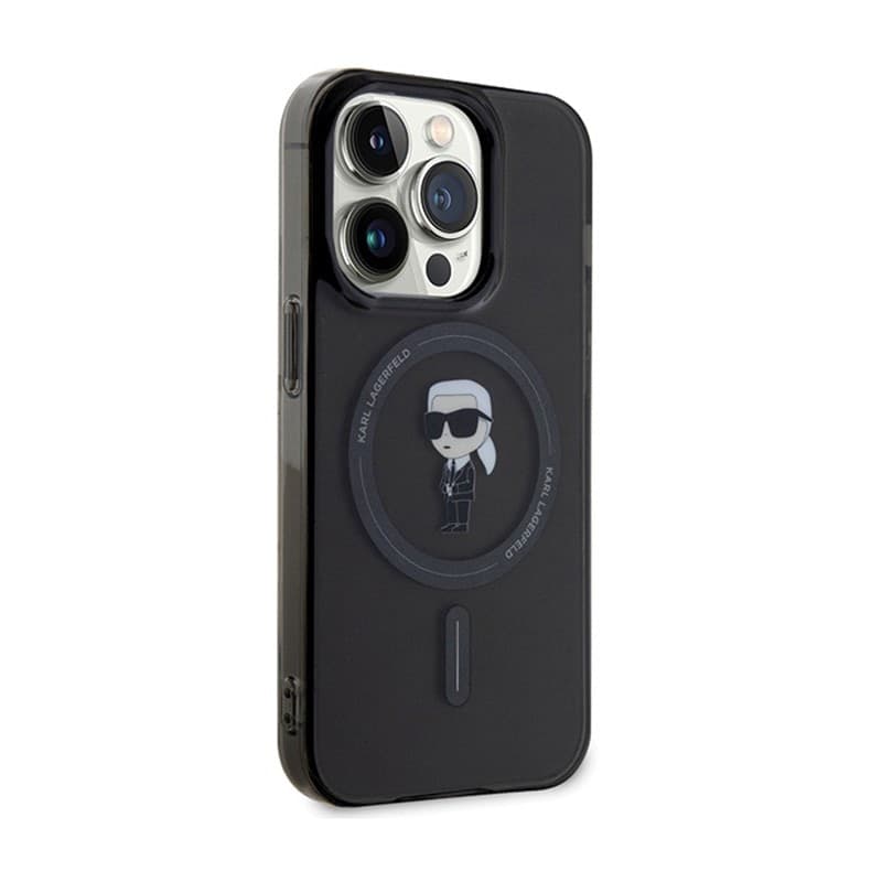 Karl Lagerfeld IML Ikonik MagSafe - iPhone 15 Pro Max Case (Black) - 4