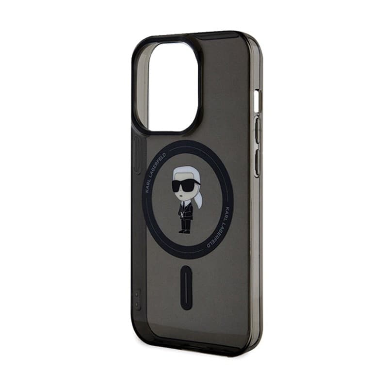 Karl Lagerfeld IML Ikonik MagSafe - iPhone 15 Pro Max Case (Black) - 6
