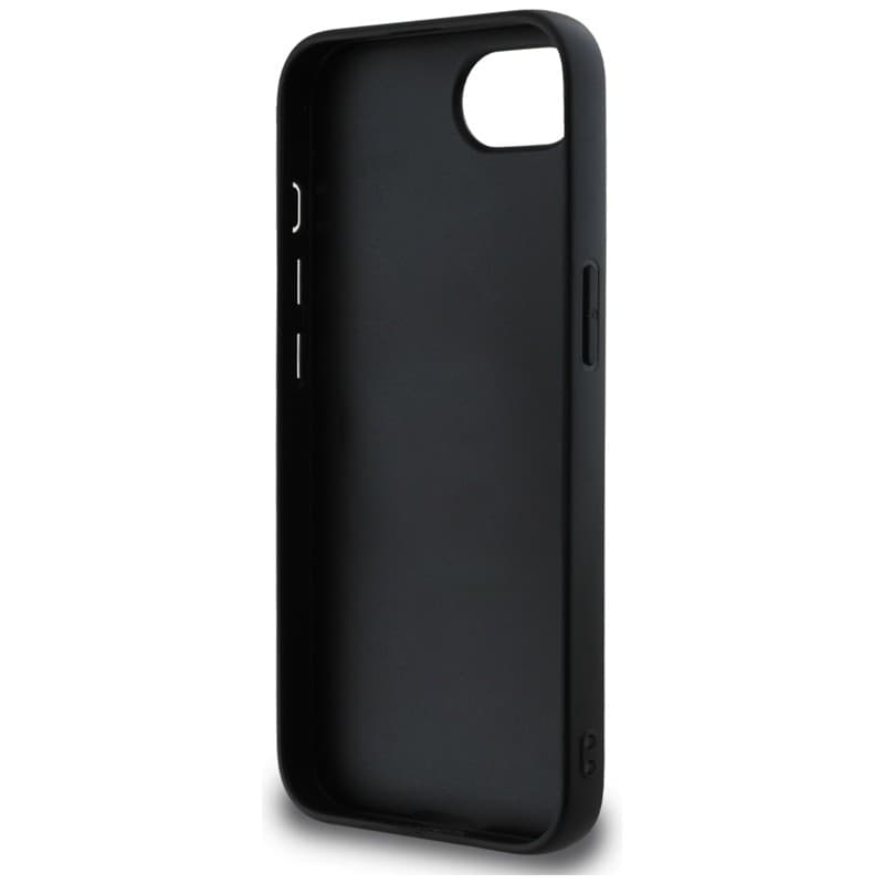 Guess Grained Big 4G Logo Small Classic Logo - Case for iPhone 16e (black) - 7