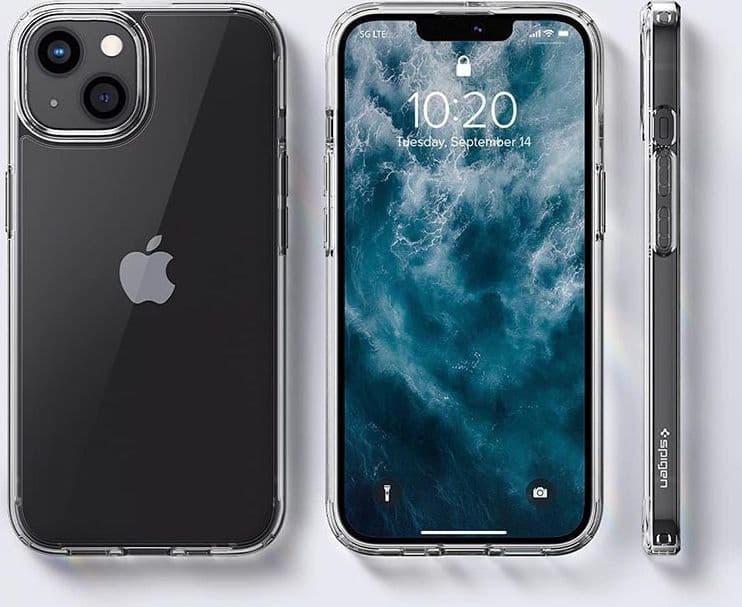 Spigen Ultra Hybrid - Case for iPhone 13 Mini (Transparent) - 7